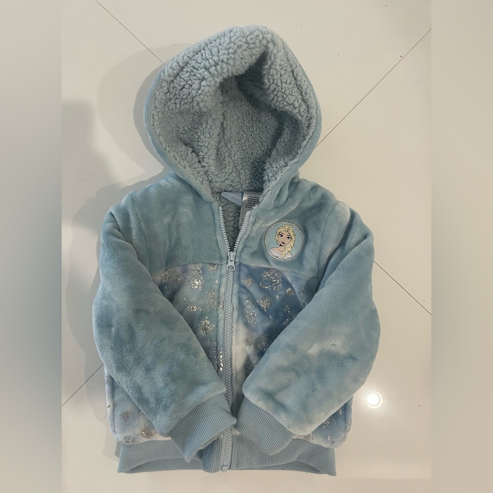 Frozen Hooded Jacket with Elsa Patch